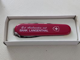 Victorinox Spartan Offiziersmesser, Bank Langenthal 