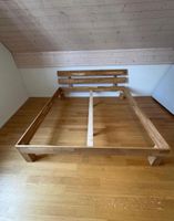 Massivholzbett