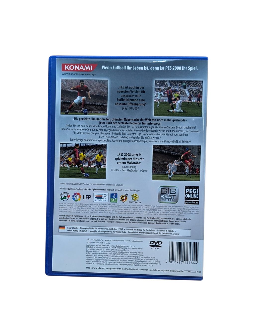 Sony Giochi: PES 2008 PlayStation 2 (PS2) – Usato da Domat/Ems venduto da IsseldorsShop 1