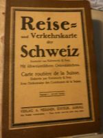 REISE- UND VERKEHRSKARTE DER SCHWEIZ. BEARB. VON A. HERMANN