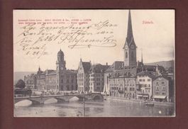 ZÜRICH - Teilansicht - 1906