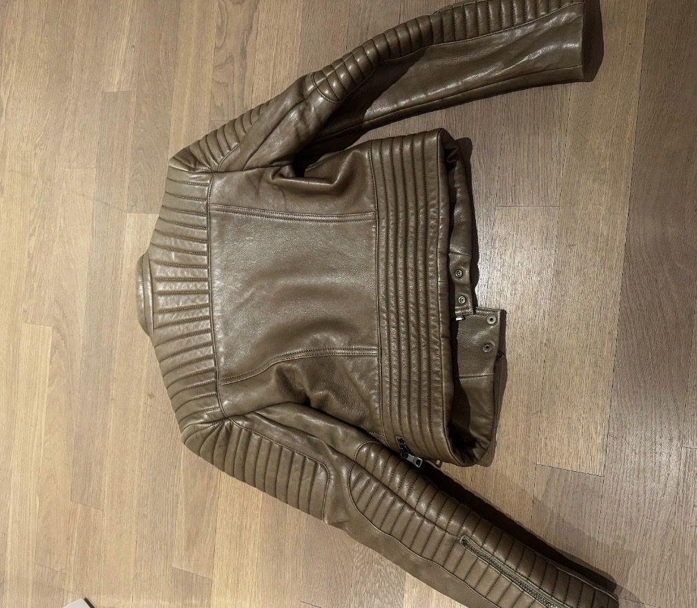 Balmain Giacche: Balmain jacket in leather – Usato da Zürich venduto da maricampos 2