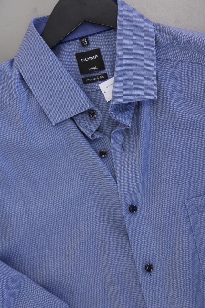 Chemises: Olymp Langarmhemd Gr. Hemdgröße 44 blau – D'occasion à Neustadt an der Waldnaab par SecondLifeFashion 1