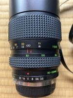 Camera Lens Olympus 80–200mm Zoom + Hoya Skylight 1B