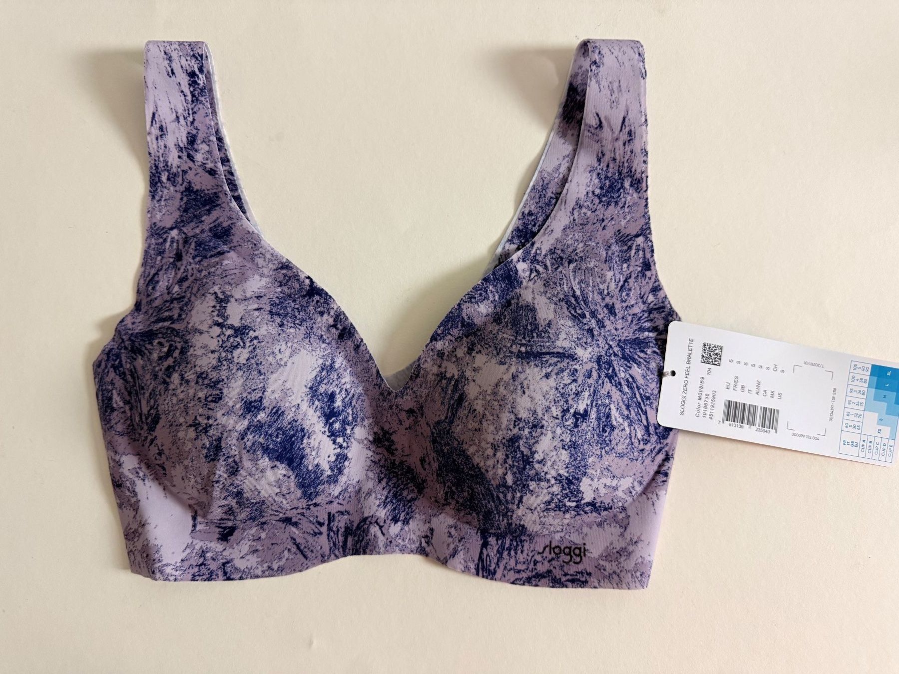 Sloggi Sonstige Unterwäsche: SLOGGI, Bralette ZERO FEEL, Grösse S, Farbe Lila – Neu und originalverpackt aus Rudolfstetten von gst_g7xl