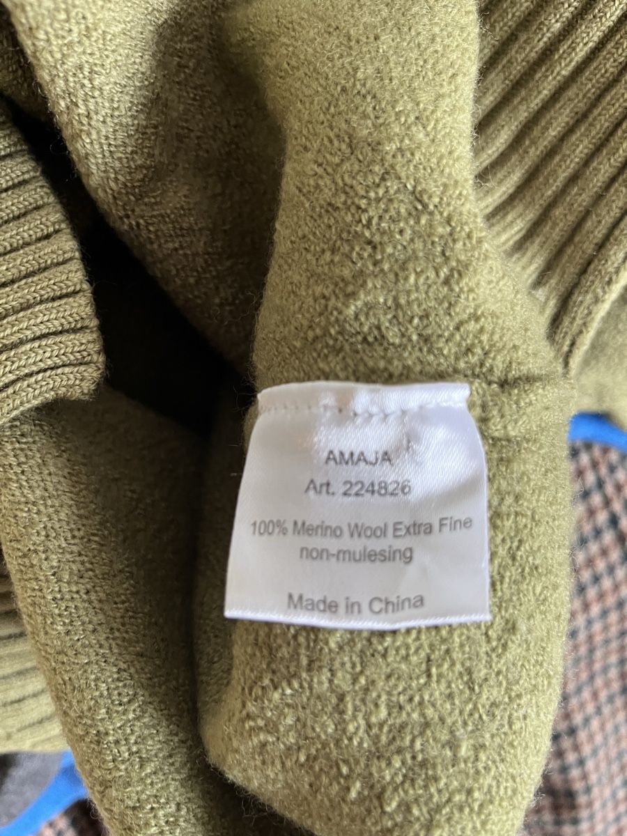 Collectif Mon Amour Maglioni & Felpe: Collectif Mon Amour Merino Wool Rollneck Pullover  – Usato da Lausanne venduto da Danash 4