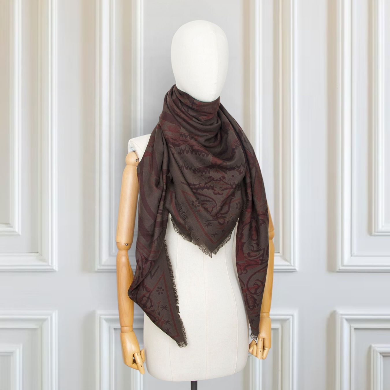 Hermès Foulards & écharpes: Hermès 140 Khaki – D'occasion à Binningen par Designerlabels 2