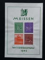 Lokalausgaben Meißen Block Mi-Nr.1 Postfrisch Gutes Erhaltun