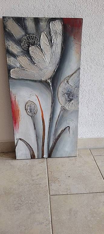 Farben: tableau peinture fleur – Gebraucht aus Ste-Croix von kar_9x7w