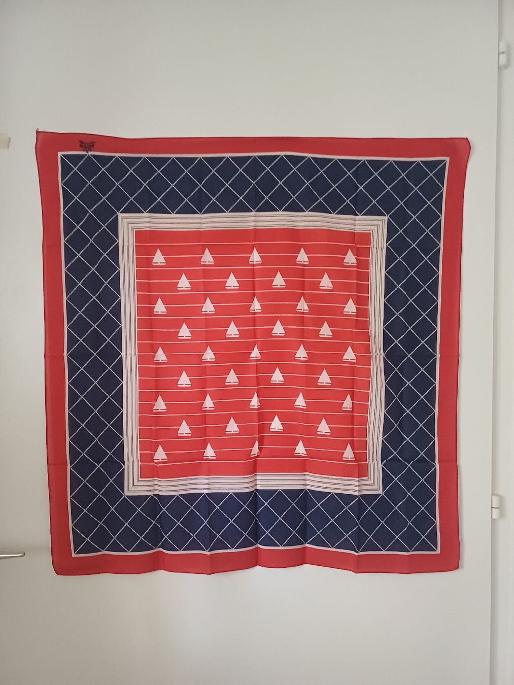 Foulard & Sciarpe: Segelboot Tuch, 77x76cm – Nuovo (secondo la descrizione) da Zürich venduto da Avocadokern