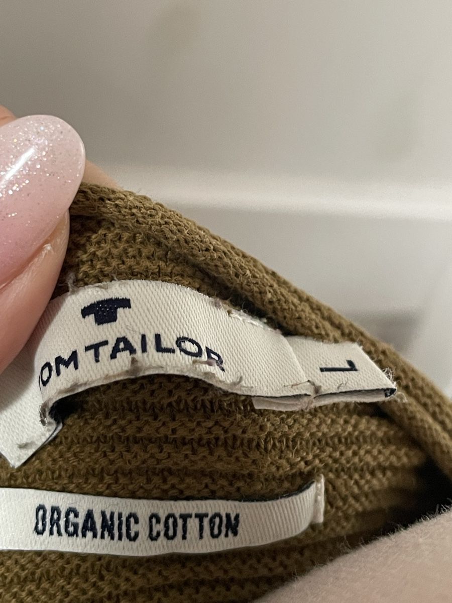 Tom Tailor Maglioni & Felpe: Tom Tailor Baumwoll-Pullover, Gr. L, Khaki - Top Zustand! – Usato da Fehraltorf venduto da Nadja0205 1
