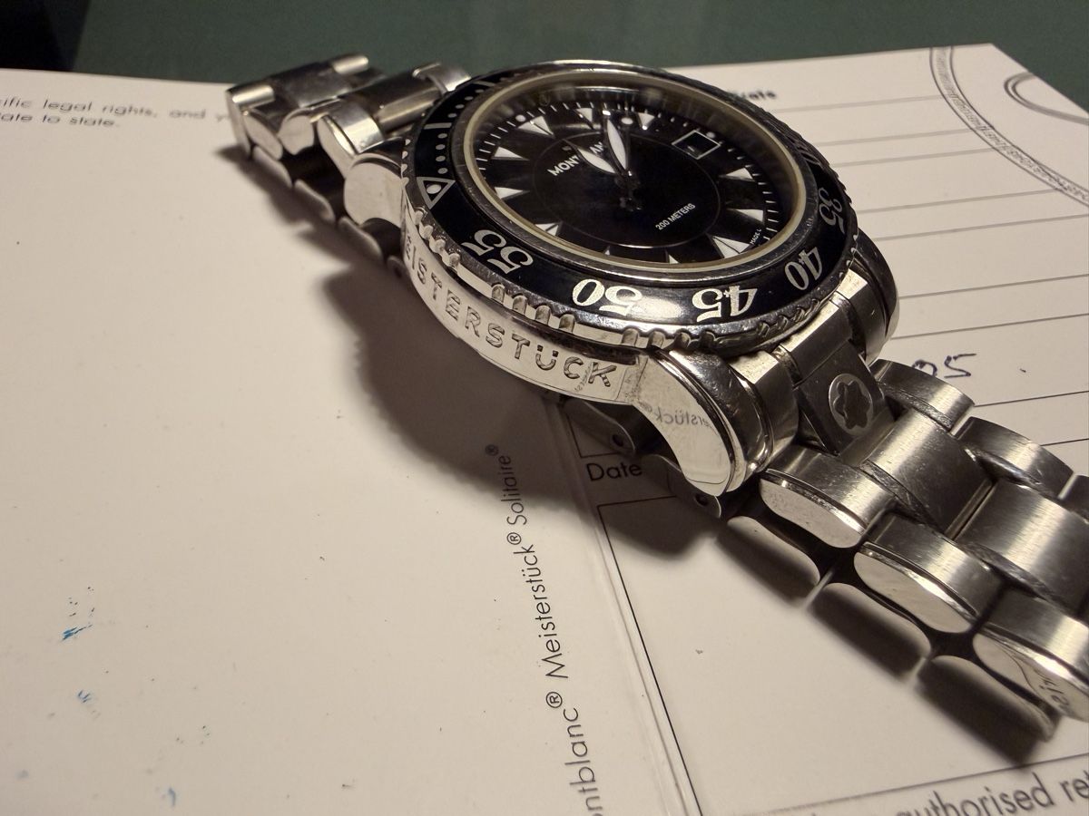 Montblanc Orologi: Montblanc Meisterstück Solitaire – Usato da Kilchberg ZH venduto da 911air 1