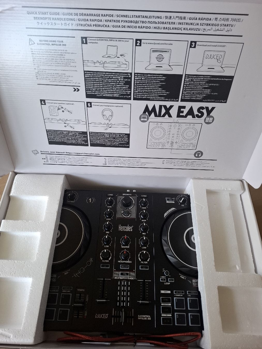 Hercules Platines de mixage: Hercules DJ Controller Inpulse 300 – D'occasion à Oberwil BL par nuvomind 9