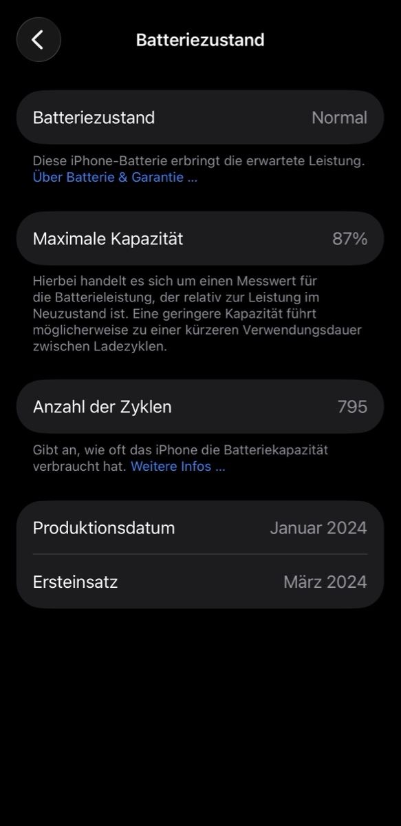 Apple Telefoni cellulari / Smartphones: Iphone 15 Pro 128 GB Blau – Usato da Reinach AG venduto da FulcinitiF 6