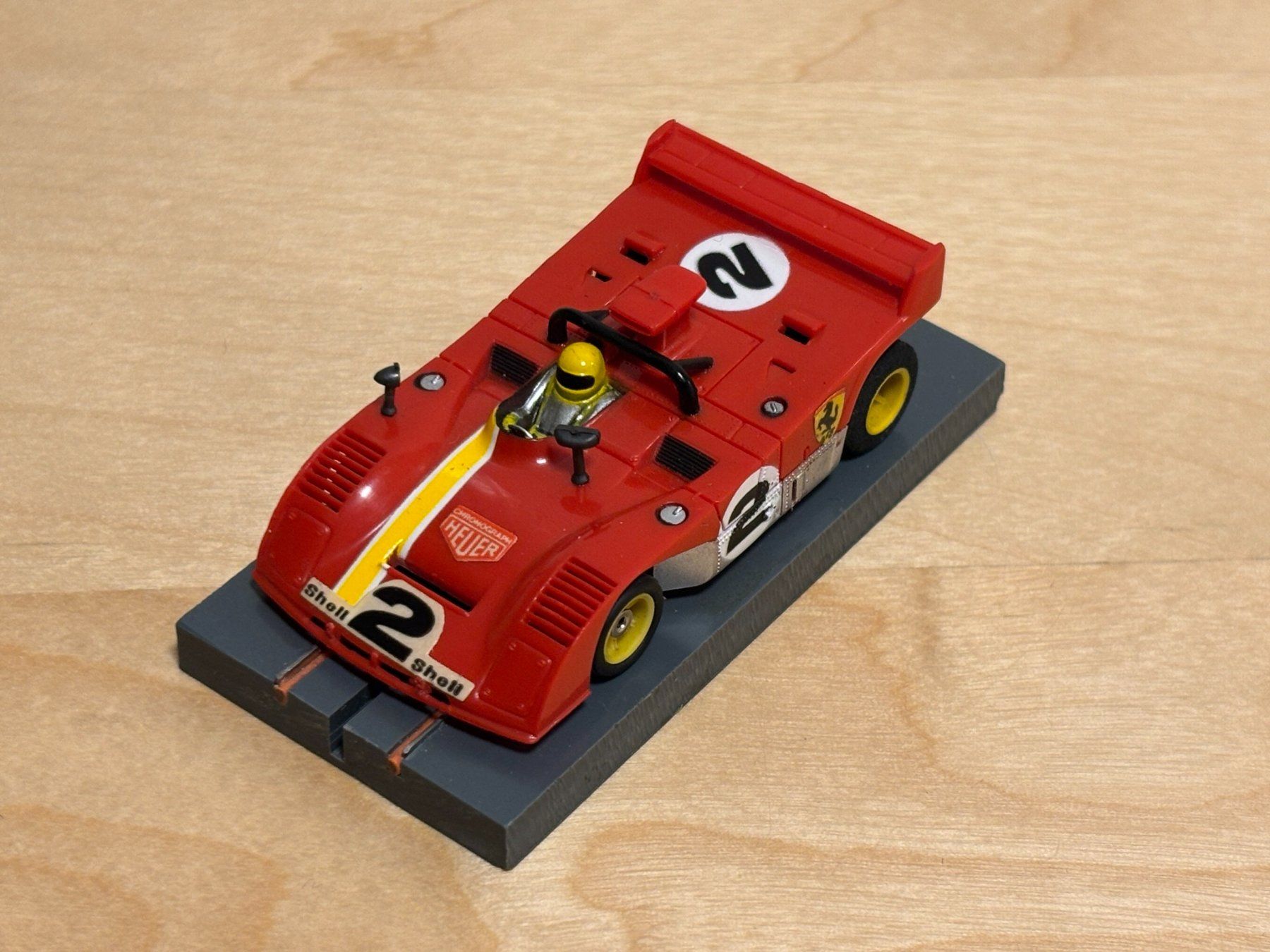 Faller Rennbahnen: Faller/Aurora AFX G+Plus Ferrari 312PB mit Box – Neu (gemäss Beschreibung) aus Bülach von h0slotch 1