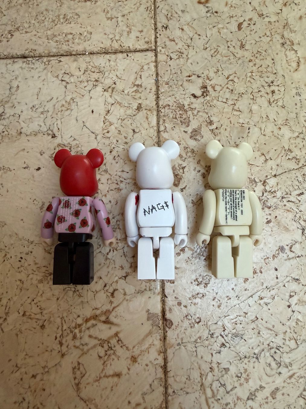 Medicom Toy Statuette: 3x Medicom Toy Bearbrick 100% – Usato da Worb venduto da le_castor 1
