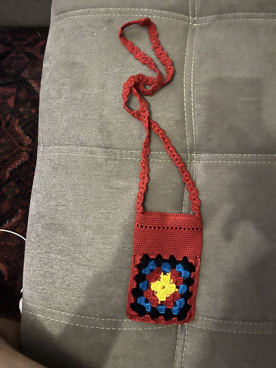 Borse: Crochet Phone Pouch Granny Square  – Nuovo e nell'imballaggio originale da Zürich venduto da aks_nyc5 3