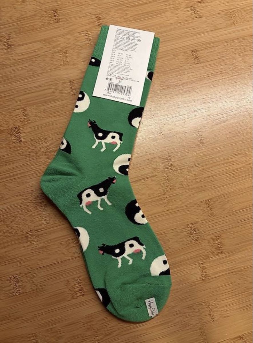 Happy Socks Calze: Happy Socks Yin-Yang-Kuh-Design – Nuovo (secondo la descrizione) da Herisau venduto da Usuperman