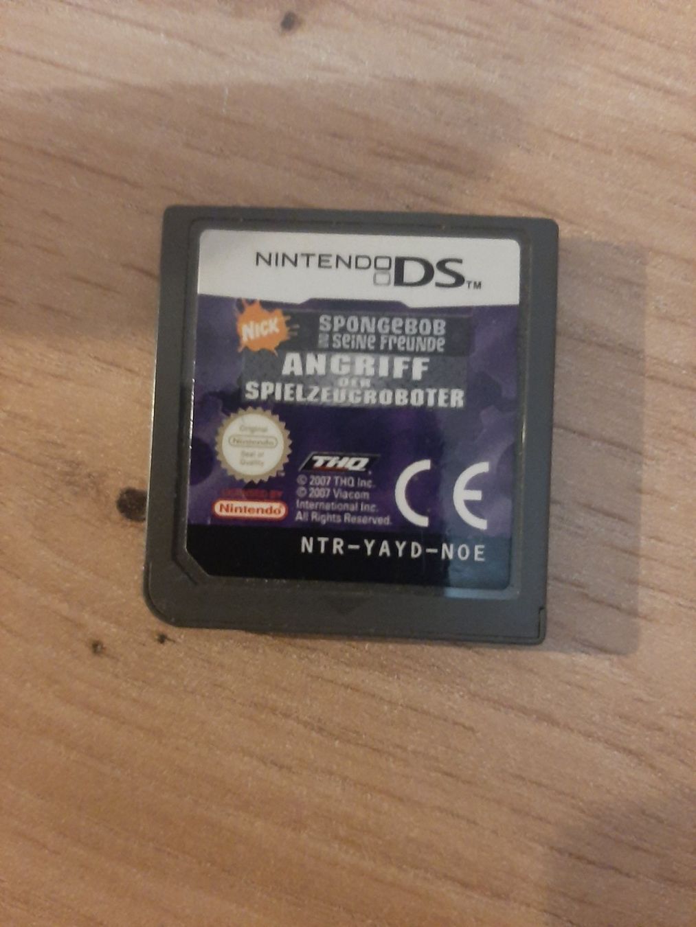 Nintendo Giochi: Spongebob Angriff der Spielzeugroboter Nintendo DS – Usato da urdorf venduto da Boo24
