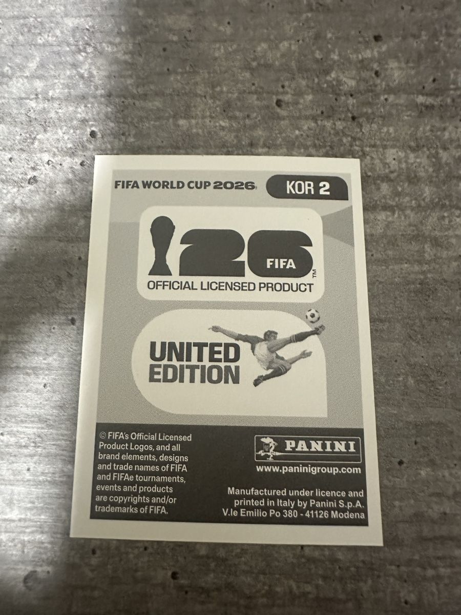 Panini Carte collezionabili: KOR 2 , FIFA WORLD CUP 2026 PANINI  – Nuovo (secondo la descrizione) da Frauenfeld venduto da 1PegPeg1 1