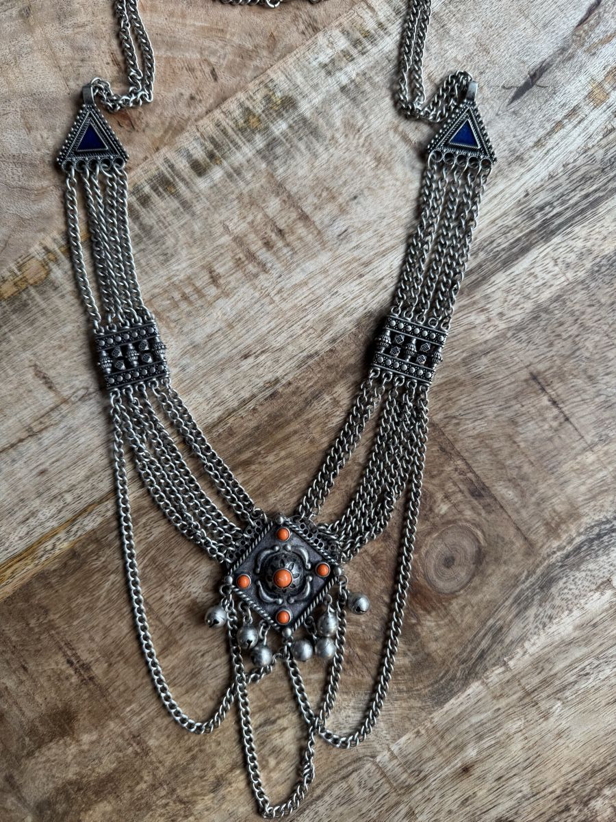 Catenine: Vintage Boho Statement Kette – Usato da Wettingen venduto da JasminL92-2 3