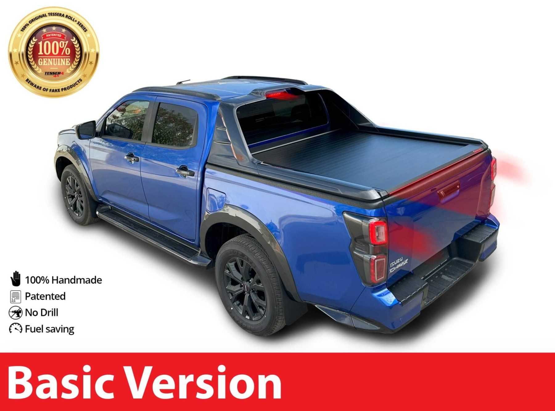 Isuzu Tutti i ricambio: Tessera Roll+ Laderaumabdeckung ISUZU D-Max 2021+ D/C OEM – Nuovo e nell'imballaggio originale da Aeschlen venduto da Tesser4x4Schweiz