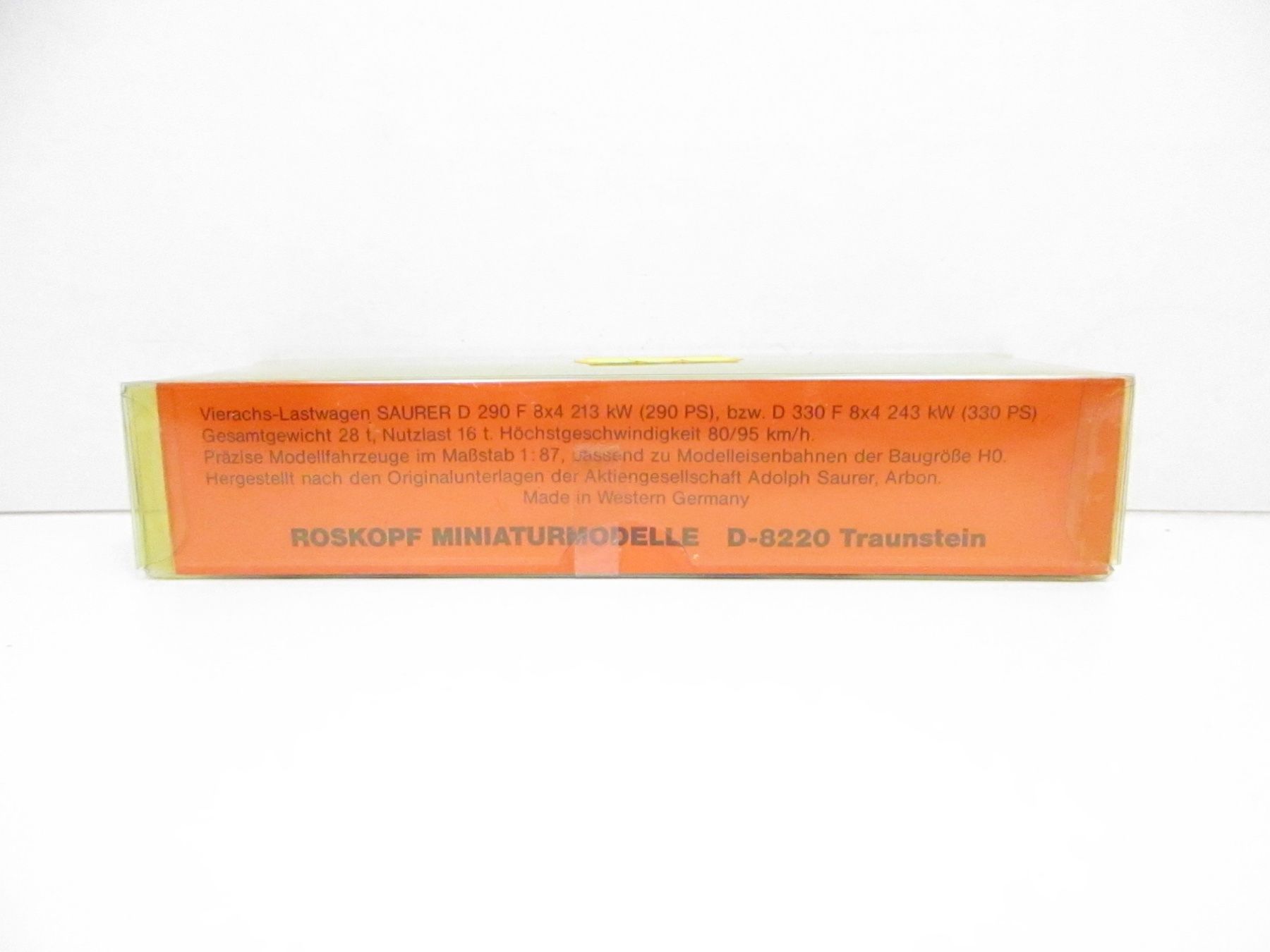 Saurer Modellautos: Roskopf H0 413 Saurer 4-Achser KNELLWOLF – Neu und originalverpackt aus Olten von Heinrich875 3