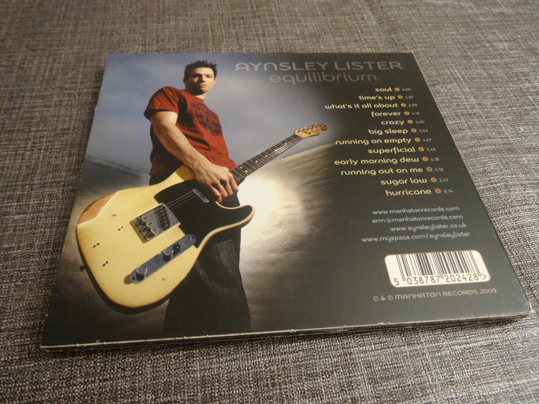 CD: Aynsley Lister equilibrium CD – Usato da Olten venduto da Disc-Ausverkauf 1