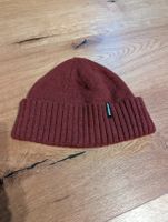 Patagonia Mütze Strick dunkelrot