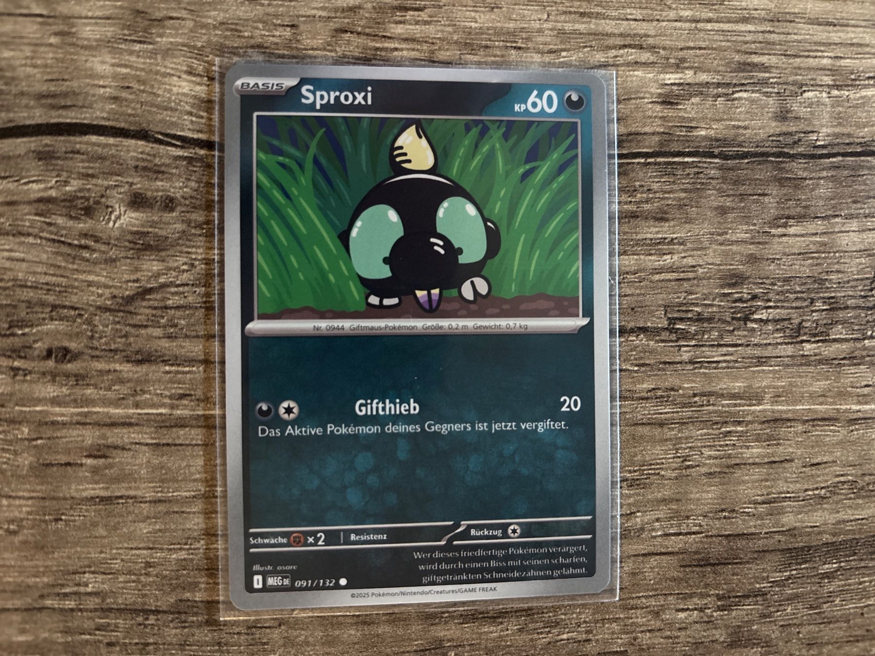 Pokémon Carte collezionabili: Sproxi (MEG DE) NM – Nuovo (secondo la descrizione) da Frutigen venduto da swissTCGworld