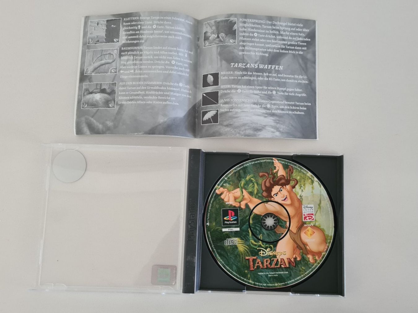 Sony Spiele: Disney: Tarzan,  Playstation 1 Game – Gebraucht aus Winterthur von stufaphi 1