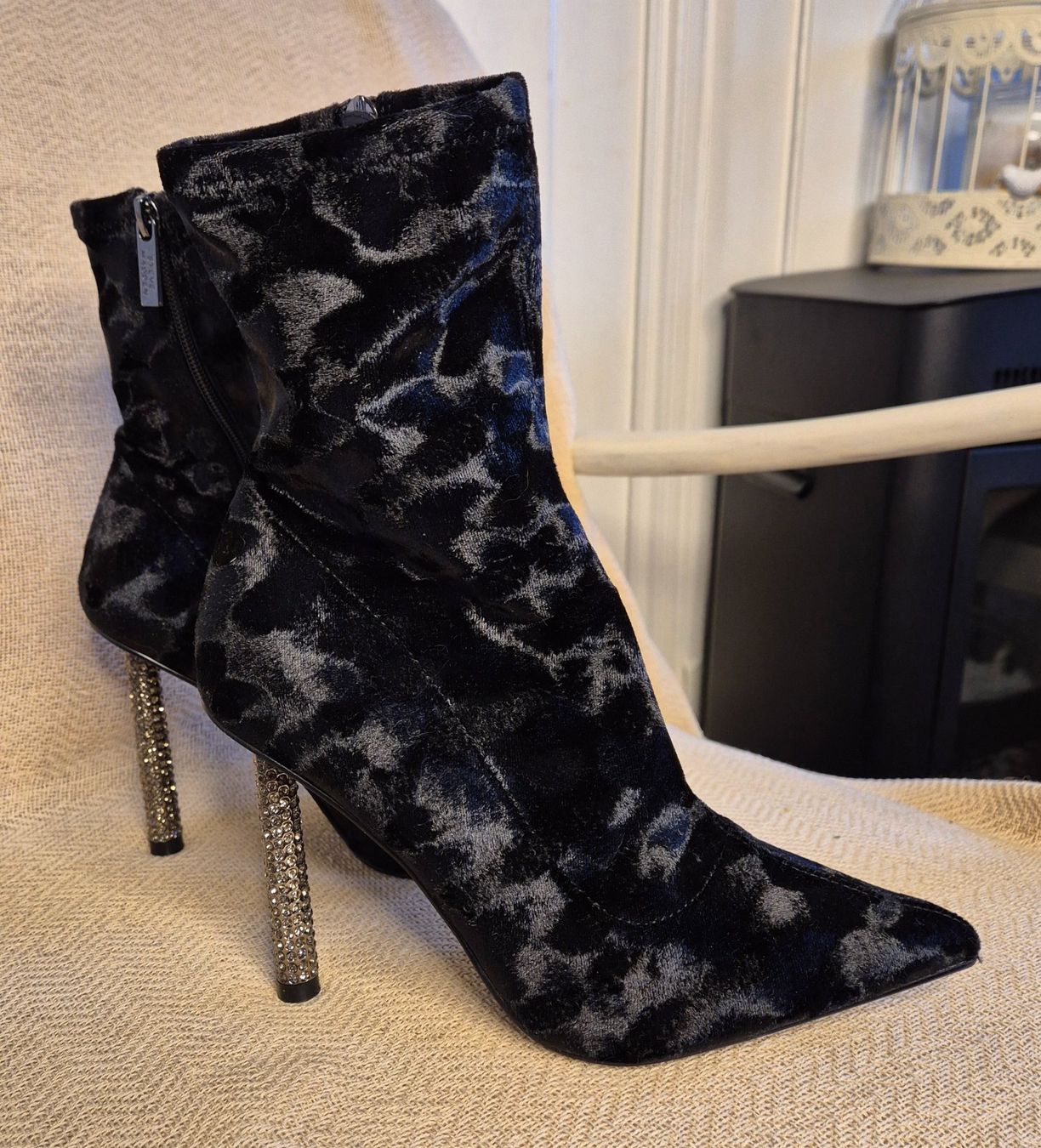 Steve Madden Scarpe da donna: Stiefeletten mit glänzendem Absatz – Nuovo e nell'imballaggio originale da Leissigen venduto da ali_k9v8 3