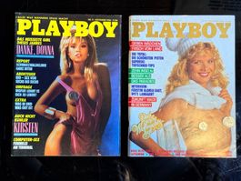 Playboy!!! 2 gute und integre Hefte auf Deutsch