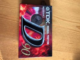 TDK D 90 - Originalverpackt - Neu - Kassette - Sammler