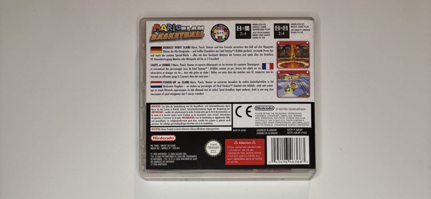 Spiele: NDS - Mario Slam Basketball – Gebraucht aus Allschwil von Bullach 2