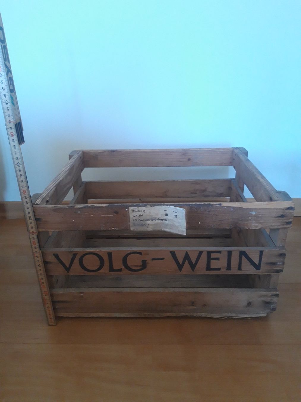 Casse di trasporto: Holzbox Harass Volg Shabby Boho Ethno Antik Retro Vintage – Usato da Feuerthalen venduto da tanatha_st 6