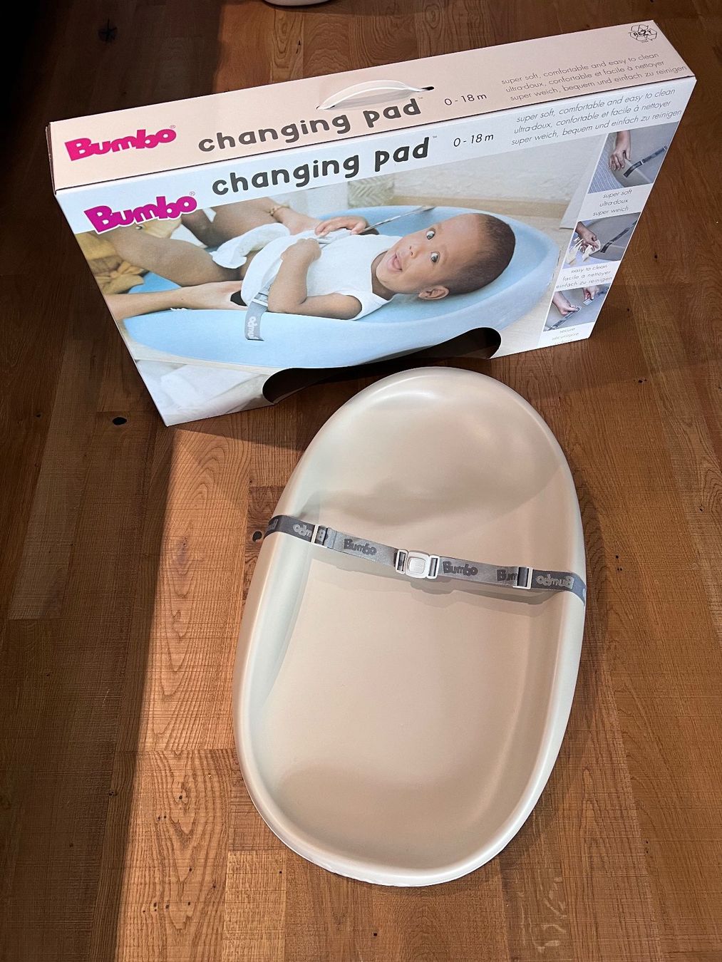 Wickeltisch & Zubehör: Bumbo Wickelauflage Taupe – Gebraucht aus Salgesch von jean_2026