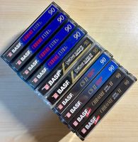 10Audio Kassetten BASF, Gebraucht, Vintage