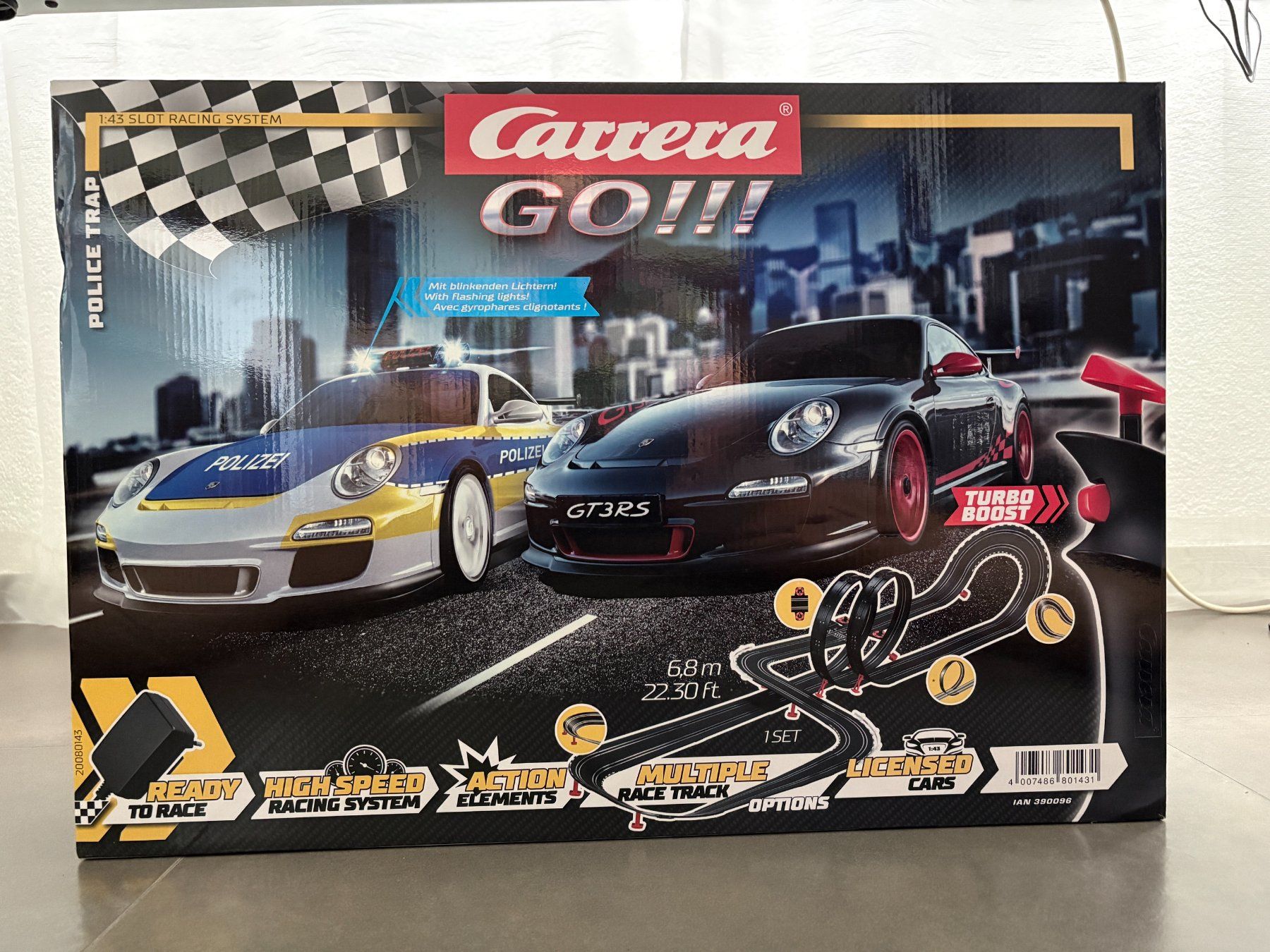 Carrera Piste: Autorennbahn Carrera Go *Police Trap" – Nuovo (secondo la descrizione) da Liestal venduto da Previa3