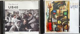 UB40 2 CD's - Labour Of Love & The Best Of