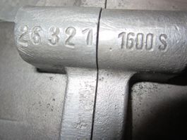 Porsche 356 A 1600 S Motorgehäuse mit Stirndeckel