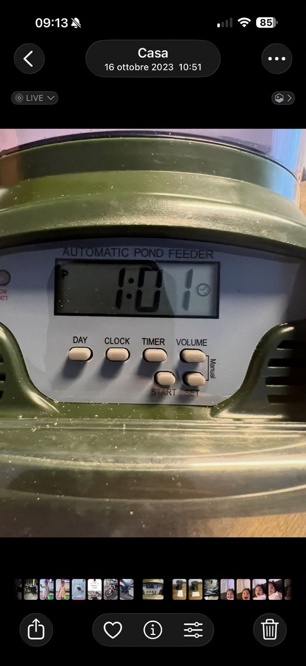 Mangimi: Automatischer Fischfutterspender – Nuovo (secondo la descrizione) da Figino venduto da Ferrari58 3