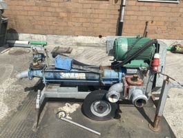 Schneckenpumpe mit Motor auf Fahrgestell gebraucht