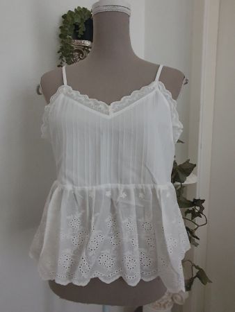 Weisses Sommertop Gr XS *neu*
