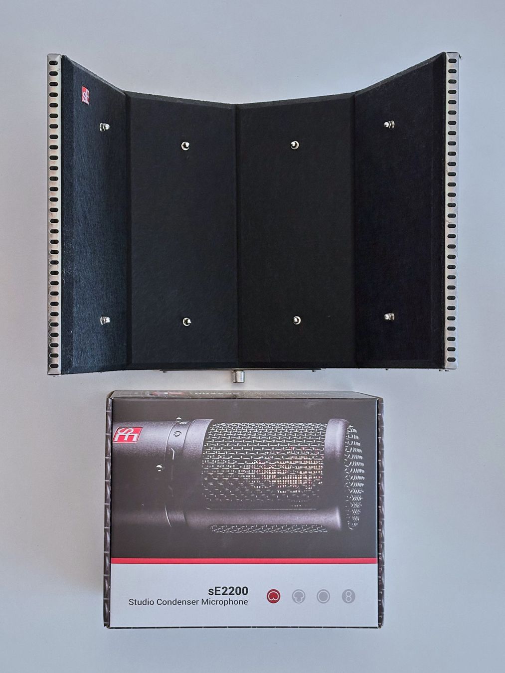 Mikrofone: SE Electronics SE 2200 Mic. und Reflexion Filter Bundle – Neu (gemäss Beschreibung) aus Dübendorf von mick2020