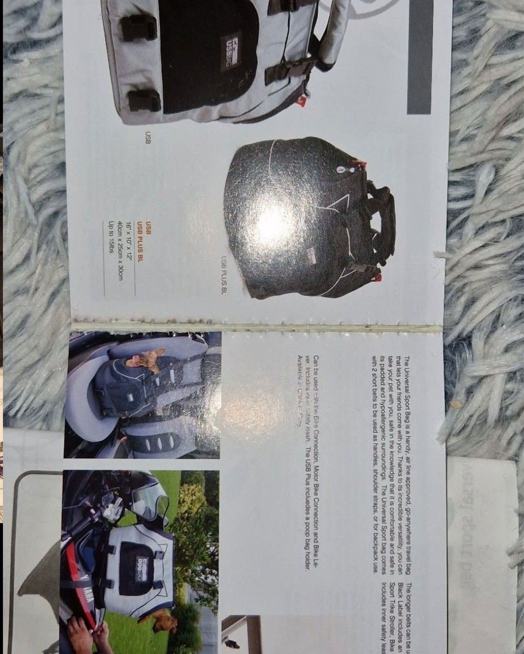 Cucce & Letti: Sac moto pour petit chien – Usato da Thierrens venduto da sha_v89f 1