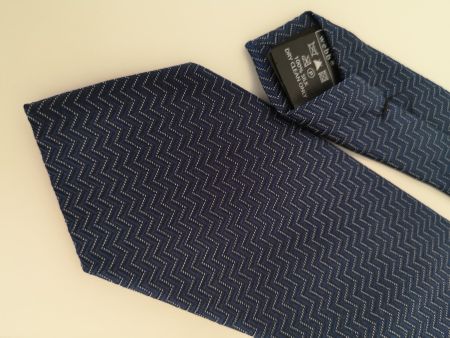 Krawatte Seide Blau Silk Tie Blue