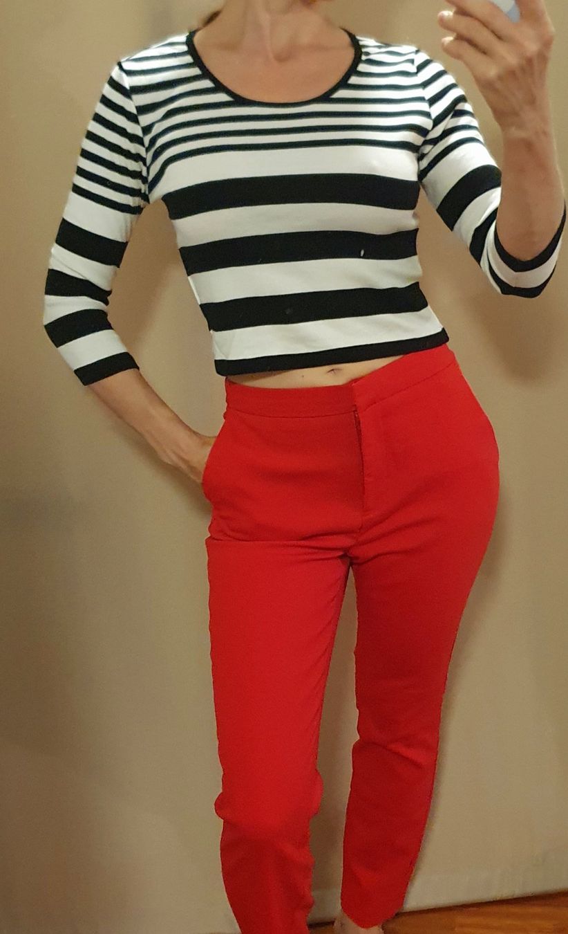 Pullover & Sweatshirts: Pullover gestreift Grösse 34/36 – Gebraucht aus Stansstad von InStyle8
