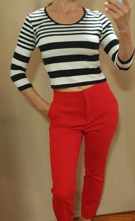 Pullover gestreift Grösse 34/36