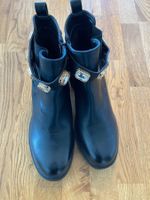 Stiefeletten 39 mit Strass einmal getragen